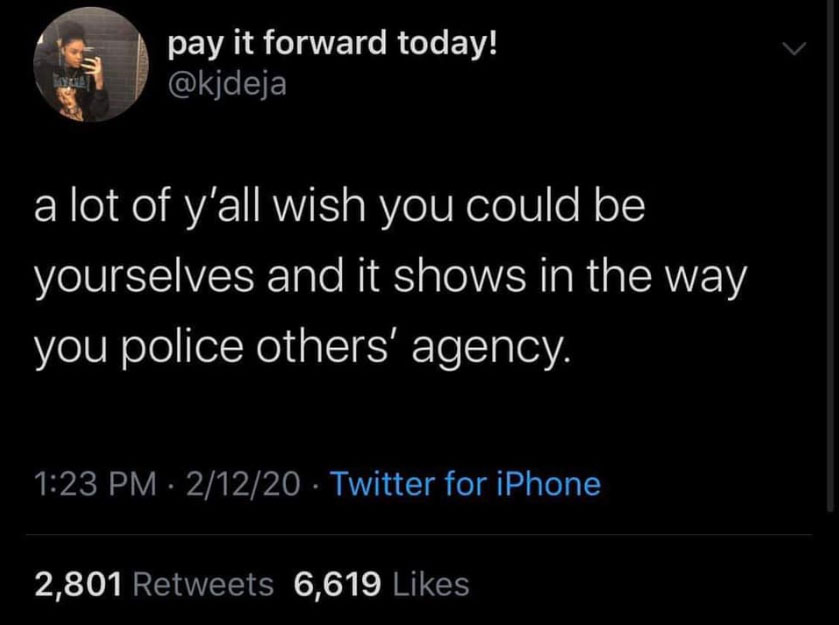twitter post