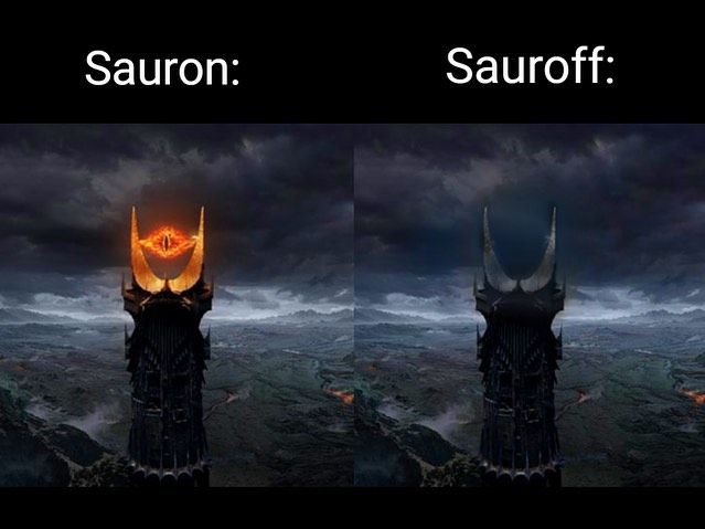 LOTR meme Sauron